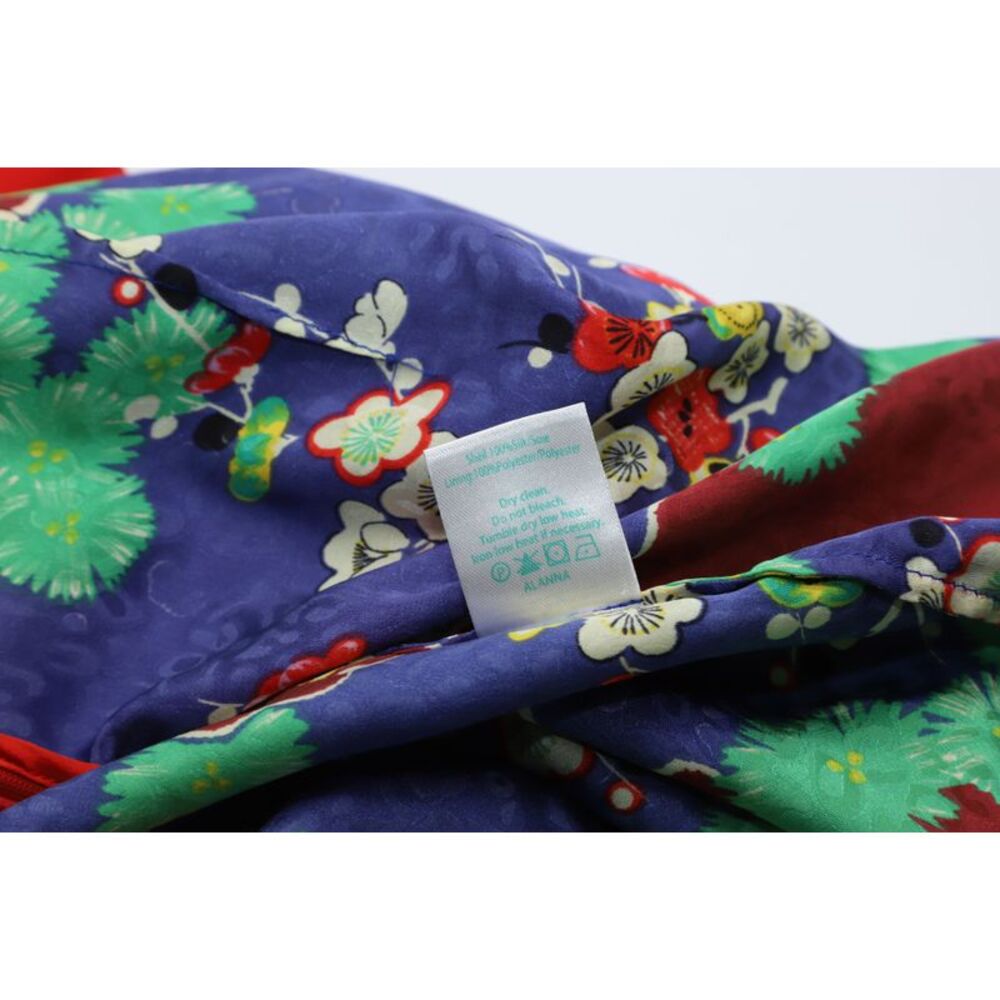 Rixo Alanna Japanese Dress in Multicolor Silk